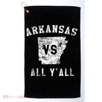 Arkansas Vs All Yall For Yall Golf Towel thumb 0