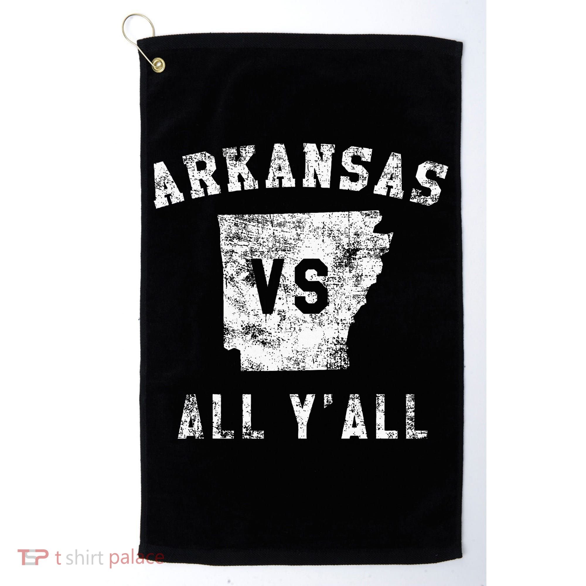 Arkansas Vs All Yall For Yall Golf Towel