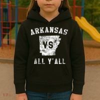 Arkansas Vs All Yall For Yall Kids Hoodie thumb 3