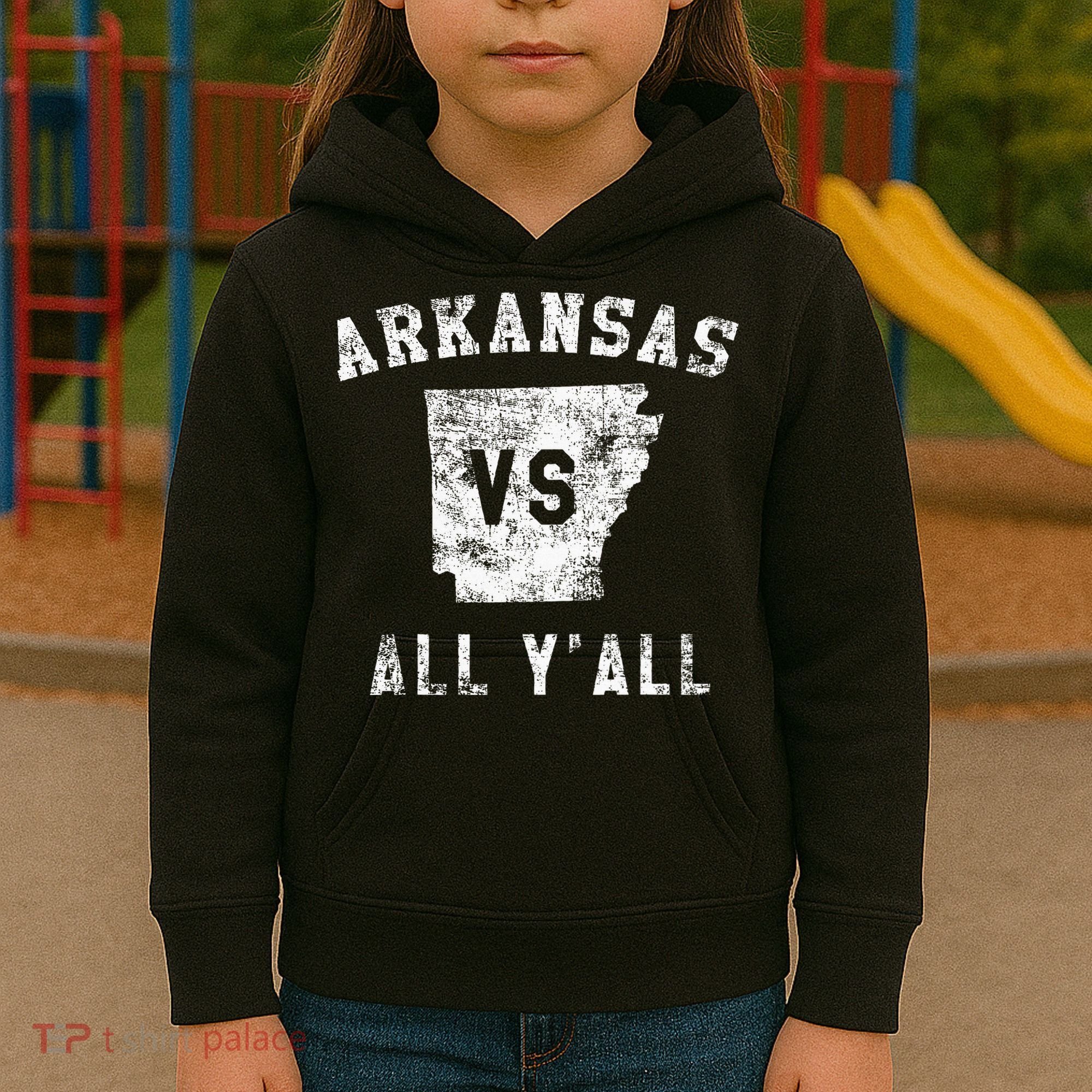 Arkansas Vs All Yall For Yall Kids Hoodie