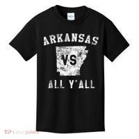 Arkansas Vs All Yall For Yall Kids T-Shirt thumb 0
