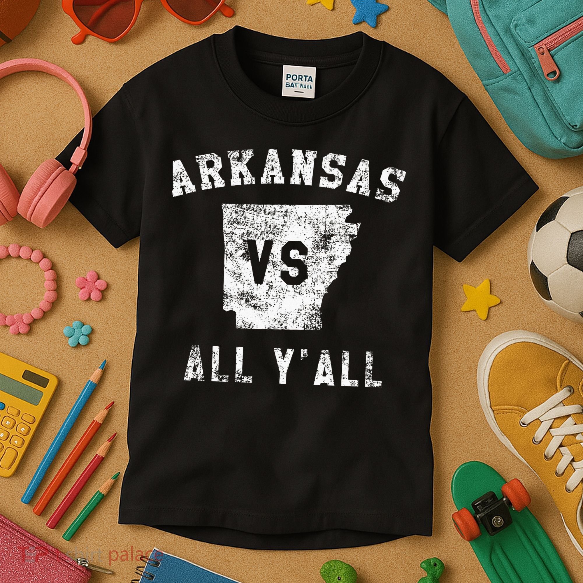 Arkansas Vs All Yall For Yall Kids T-Shirt