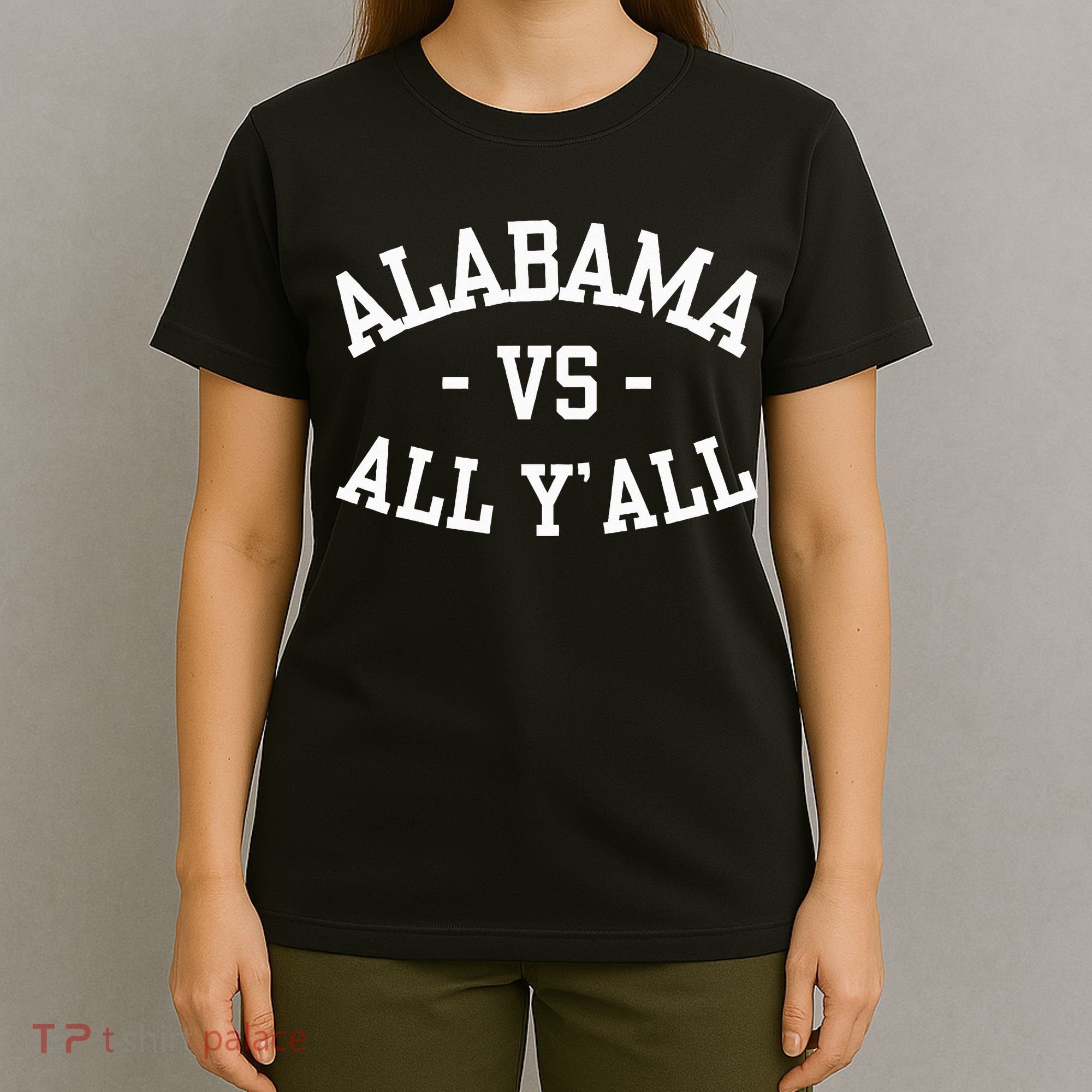 Alabama Vs All Y’All Sports Vintage Southern T-Shirt