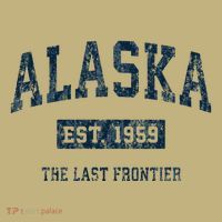 Alaska Vintage Athletic Sports Print T-Shirt thumb 7