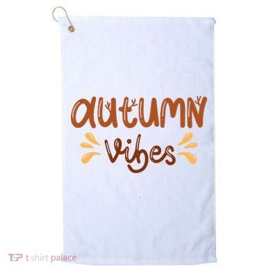 Autumn Vibes Golf Towel