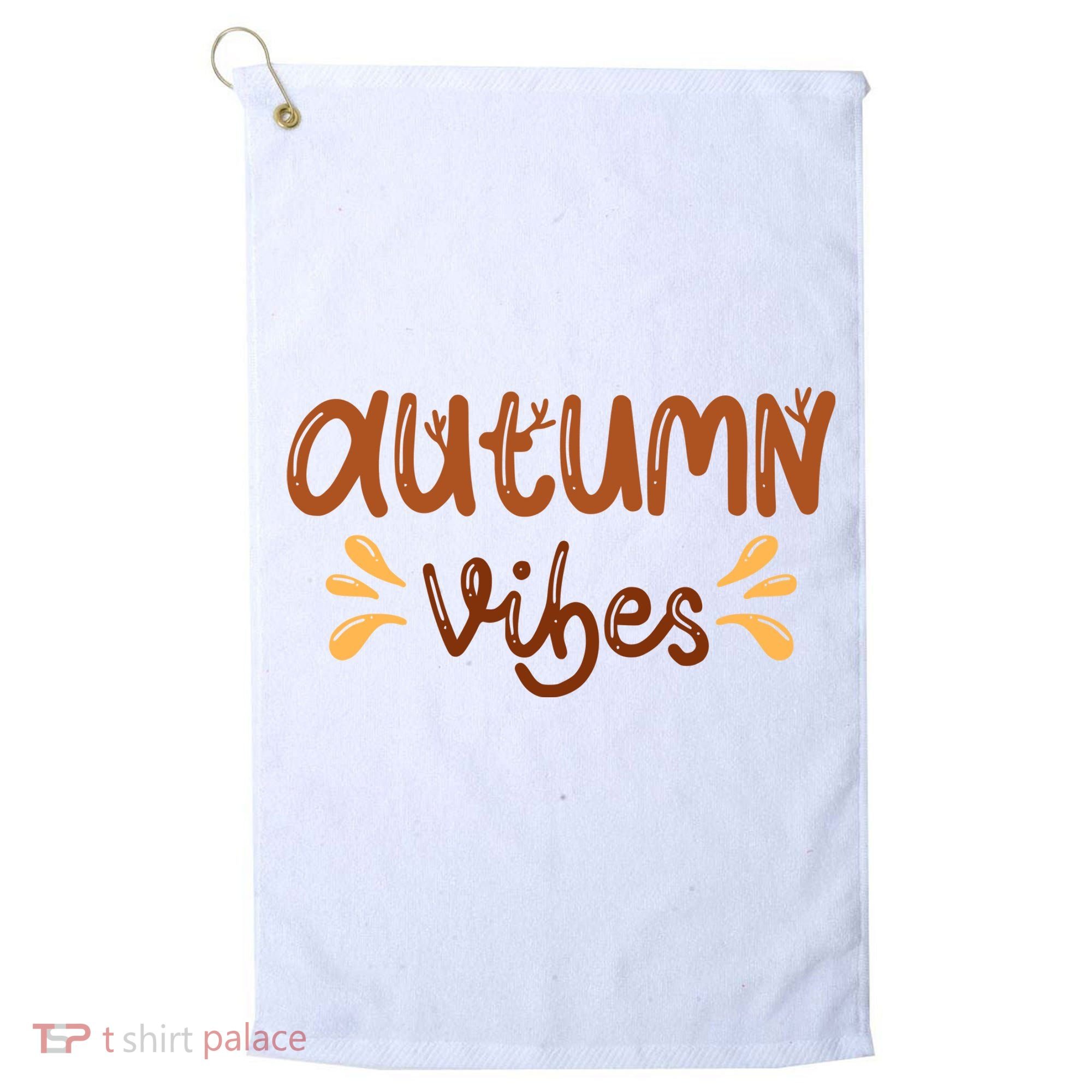Autumn Vibes Golf Towel
