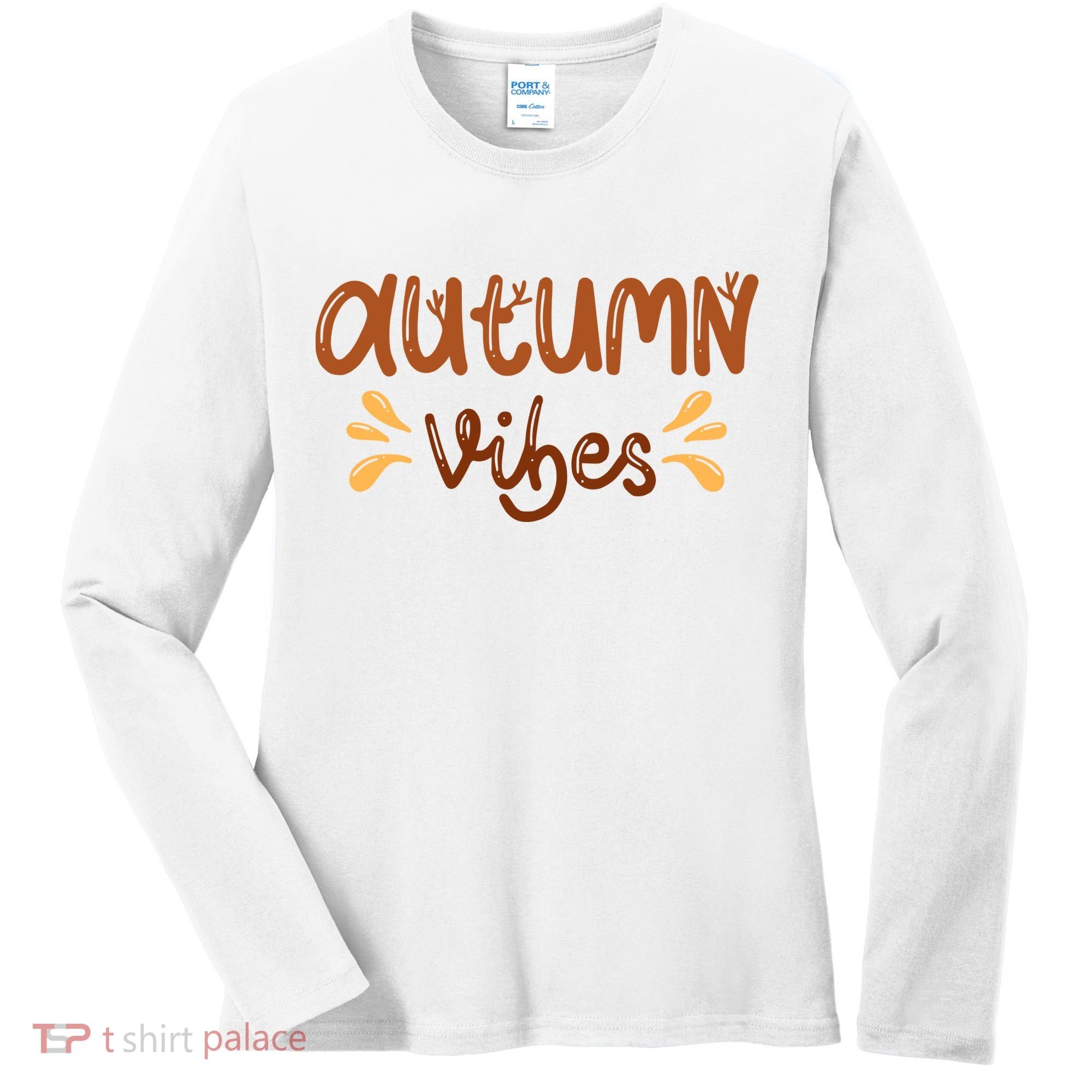 Autumn Vibes Women's Long Sleeve Shirt