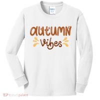 Autumn Vibes Kids Long Sleeve Shirt thumb 0