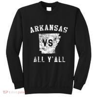 Arkansas Vs All Yall For YAll Sweatshirt thumb 0