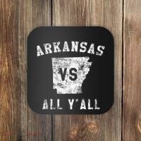 Arkansas Vs All Yall For YAll Coaster thumb 0