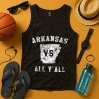 Arkansas Vs All Yall For YAll Tank Top thumb 4