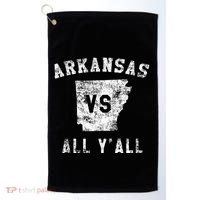 Arkansas Vs All Yall For YAll Golf Towel thumb 0