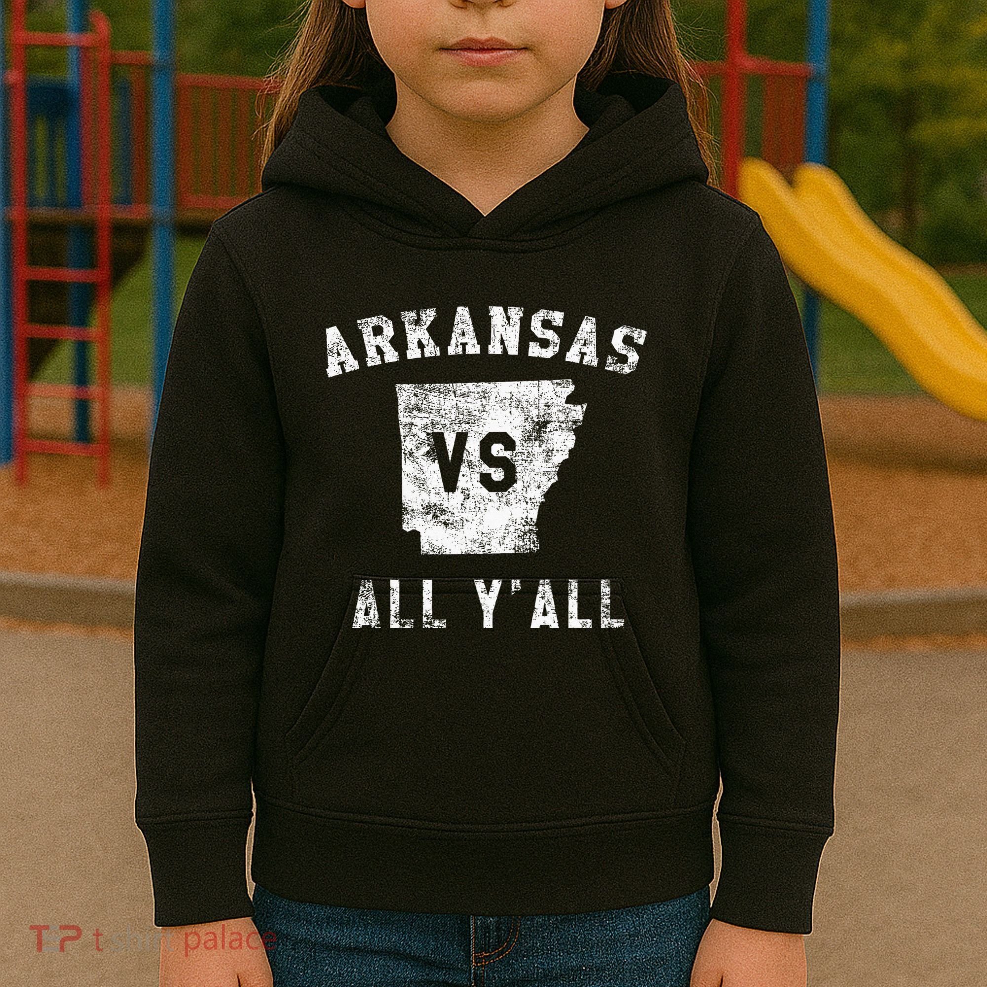 Arkansas Vs All Yall For YAll Kids Hoodie