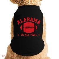 Alabama Vs All YAll Alabama State Doggie Tank thumb 0