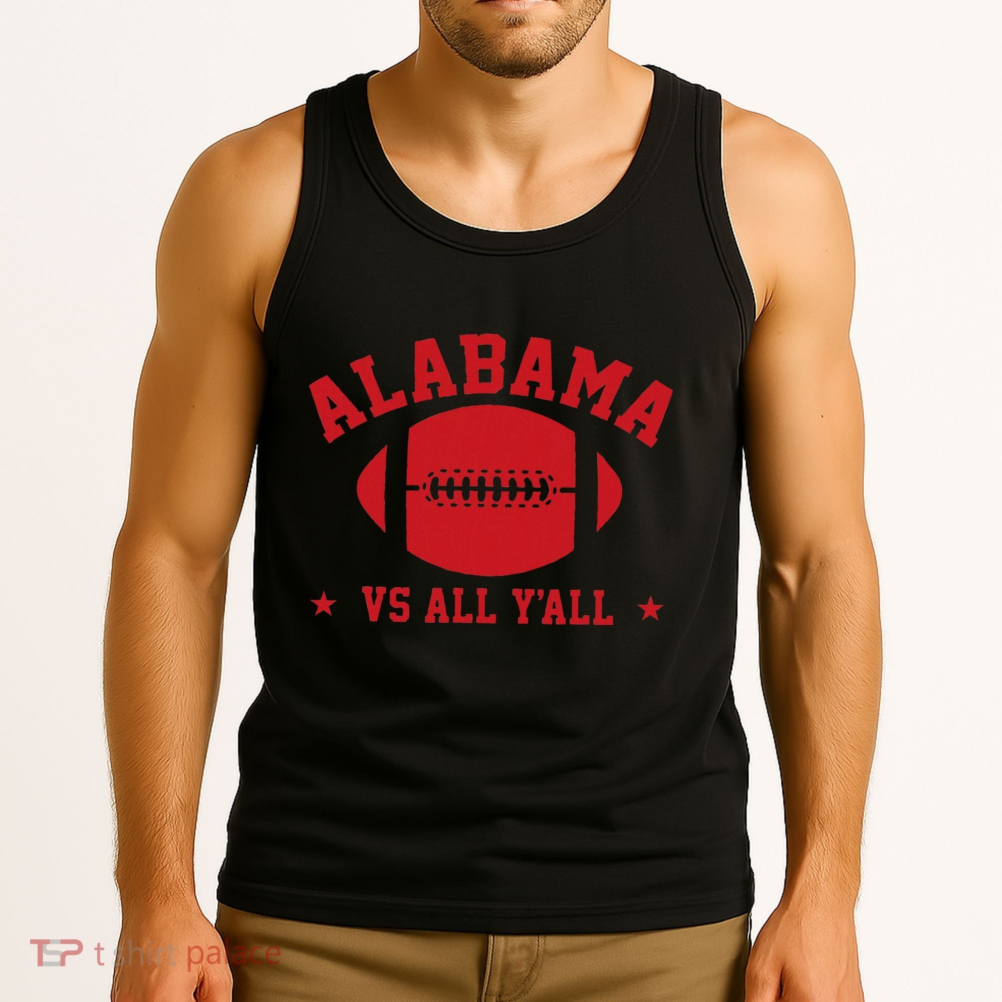 Alabama Vs All YAll Alabama State Tank Top