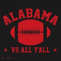 Alabama Vs All YAll Alabama State Tank Top thumb 6