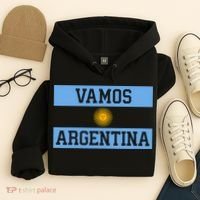 Argentina Vamos Argentina Flag Soccer Hoodie thumb 4