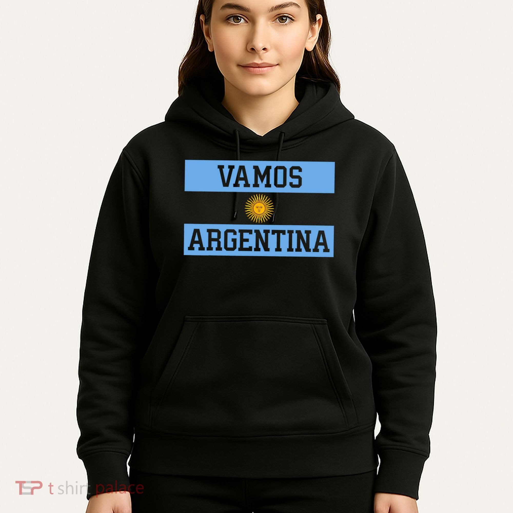 Argentina Vamos Argentina Flag Soccer Hoodie