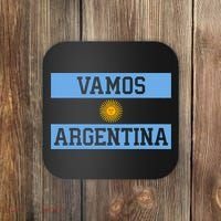 Argentina Vamos Argentina Flag Soccer Coaster thumb 0