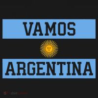 Argentina Vamos Argentina Flag Soccer Women's Hoodie thumb 2