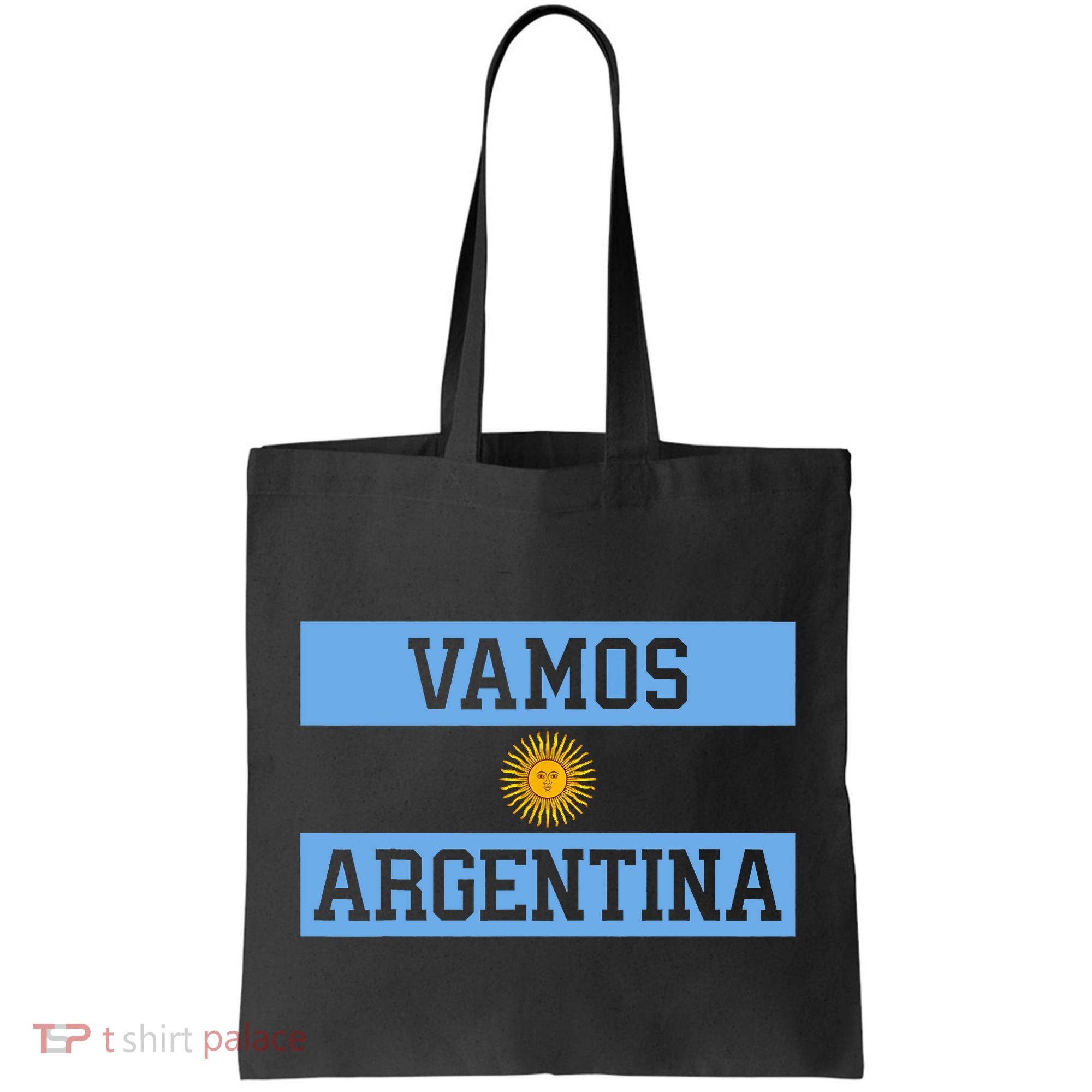 Argentina Vamos Argentina Flag Soccer Tote Bag