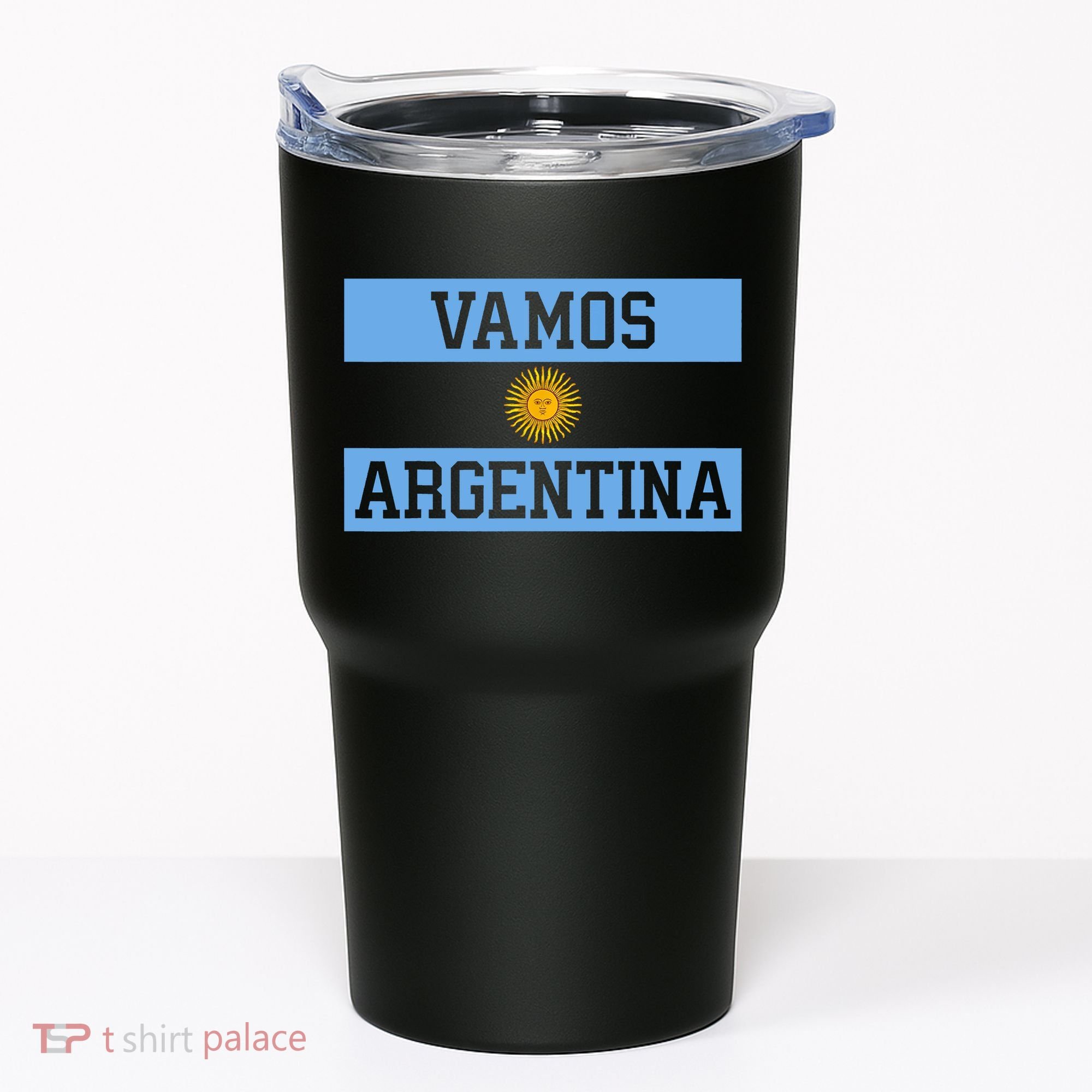 Argentina Vamos Argentina Flag Soccer Tumbler