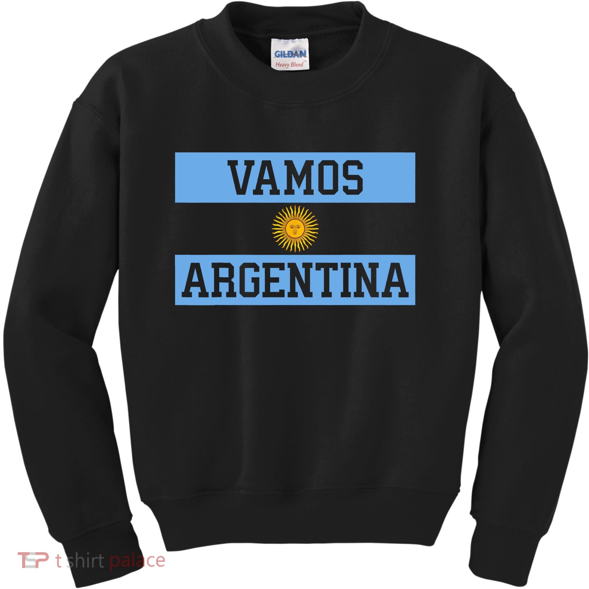 Argentina Vamos Argentina Flag Soccer Kids Sweatshirt