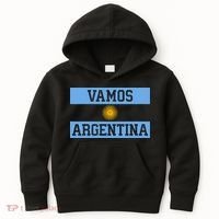 Argentina Vamos Argentina Flag Soccer Kids Hoodie thumb 0