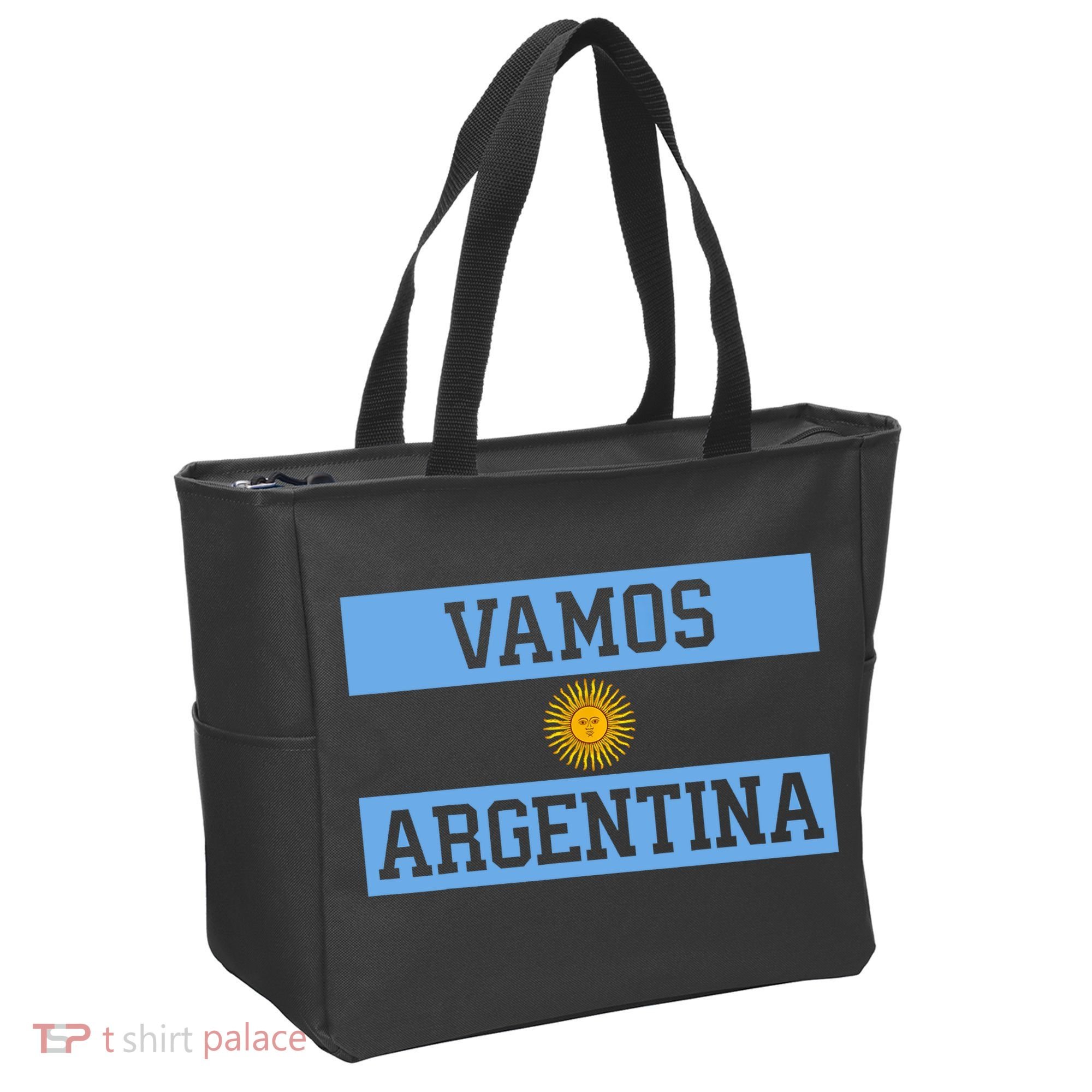 Argentina Vamos Argentina Flag Soccer Tote Bag