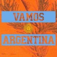 Argentina Vamos Argentina Flag Soccer Kati Licensed 12" Camo Cuffed Beanie thumb 2