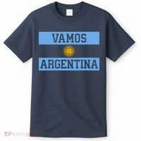 Argentina Vamos Argentina Flag Soccer T-Shirt thumb 0