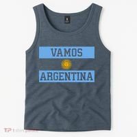 Argentina Vamos Argentina Flag Soccer Tank Top thumb 2