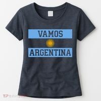Argentina Vamos Argentina Flag Soccer Women's T-Shirt thumb 0