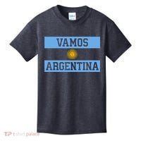 Argentina Vamos Argentina Flag Soccer Kids T-Shirt thumb 0