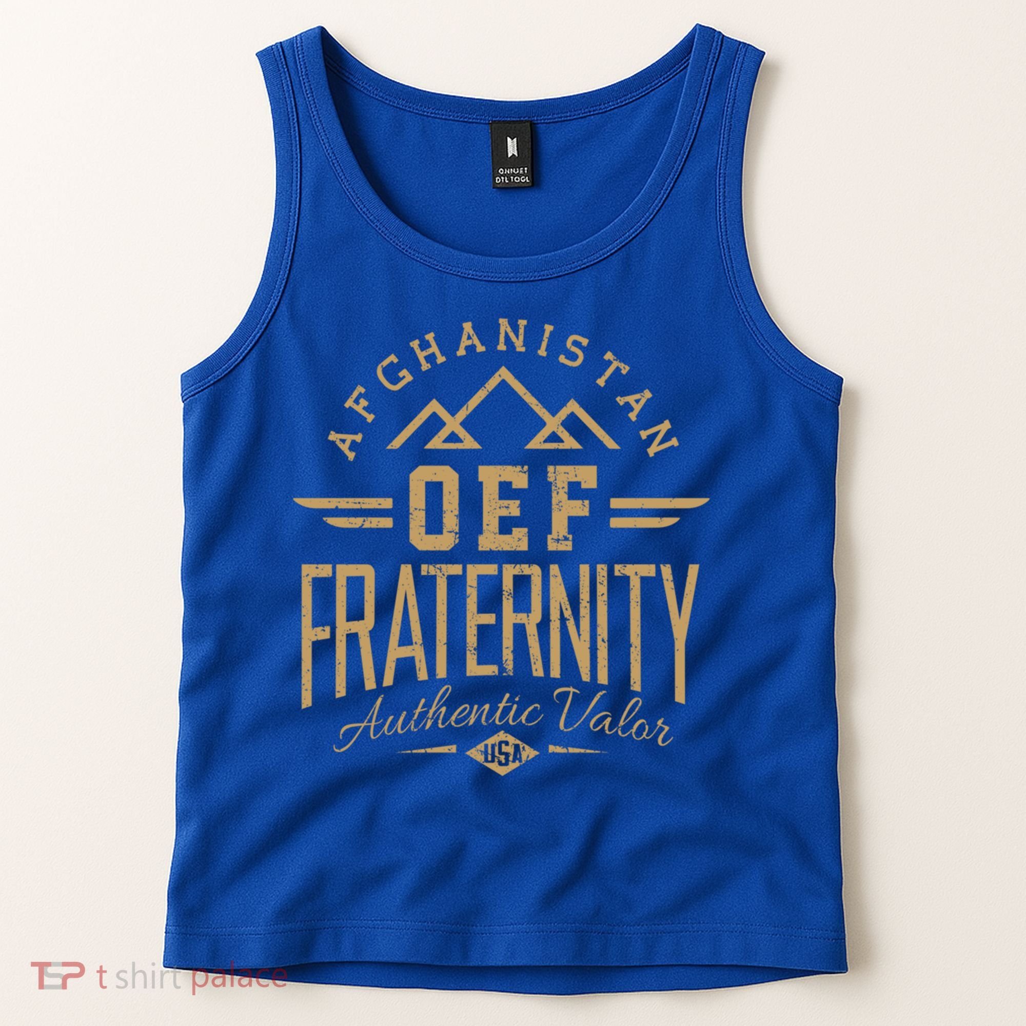 Army Veteran Afghanistan Soldier Oef Enduring Freedom Alumni Gift Tank Top