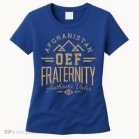 Army Veteran Afghanistan Soldier Oef Enduring Freedom Alumni Gift Women's T-Shirt thumb 0