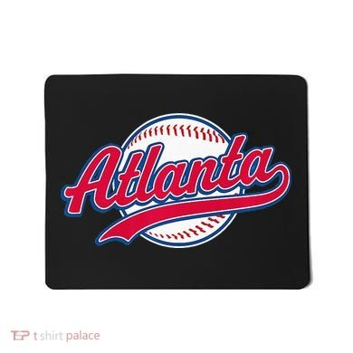 Atlanta Vintage Baseball Throwback Retro Design Mousepad