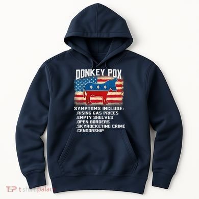 Anti Virus Biden Donkey Pox Symptoms Include Funny Biden Hoodie
