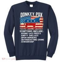 Anti Virus Biden Donkey Pox Symptoms Include Funny Biden Sweatshirt thumb 0