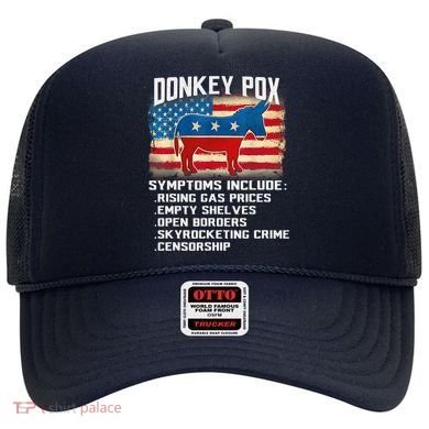 Anti Virus Biden Donkey Pox Symptoms Include Funny Biden Hat