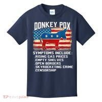 Anti Virus Biden Donkey Pox Symptoms Include Funny Biden Kids T-Shirt thumb 0