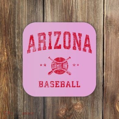 Arizona Vintage Baseball Throwback Coaster