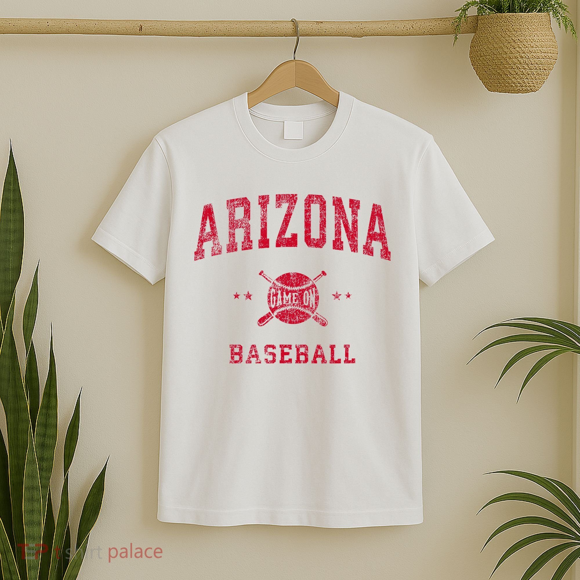 Arizona Vintage Baseball Throwback T-Shirt