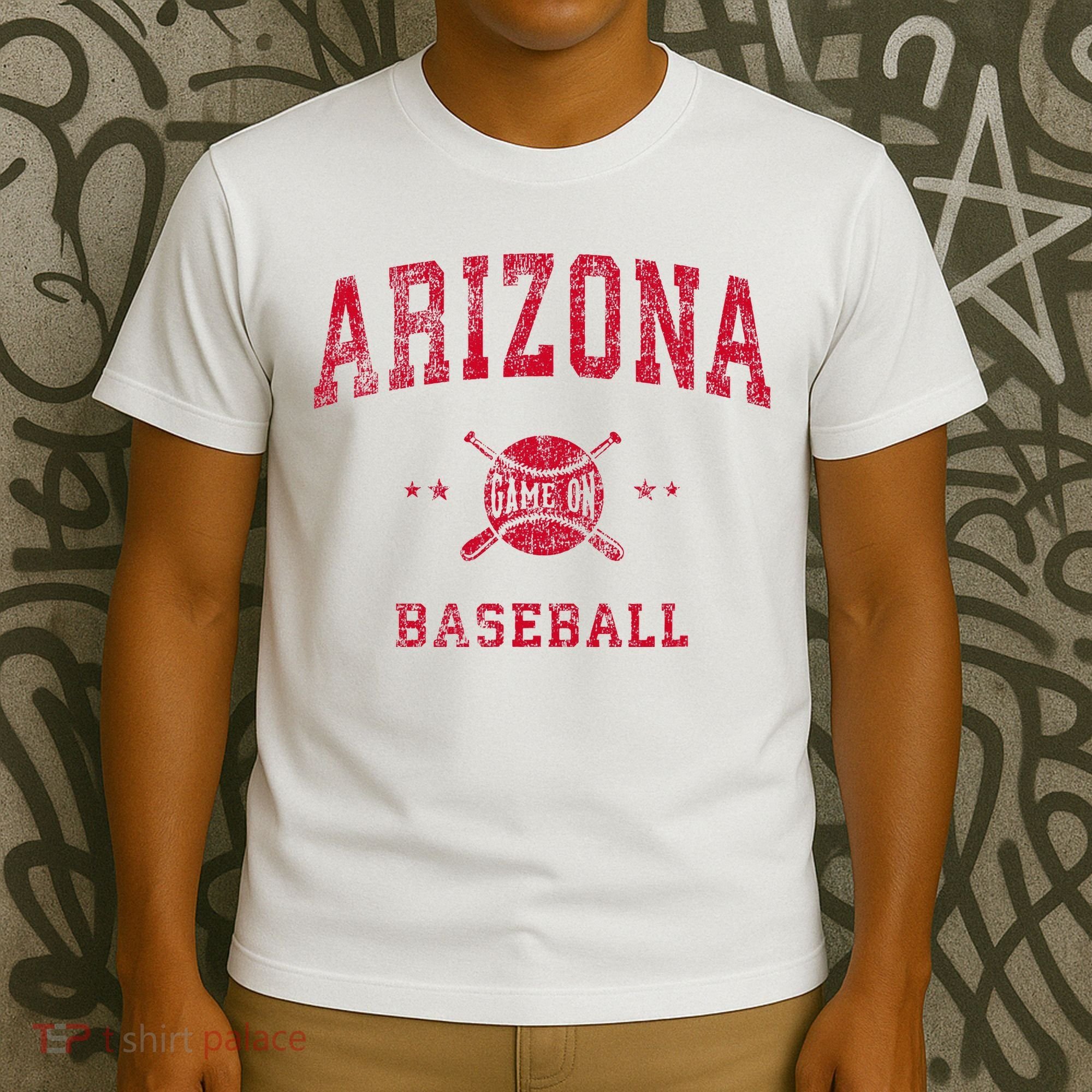 Arizona Vintage Baseball Throwback T-Shirt