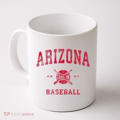 Arizona Vintage Baseball Throwback Coffee Mug