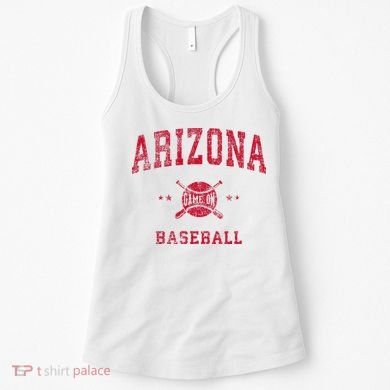 Arizona Vintage Baseball Throwback Women's Tank Top