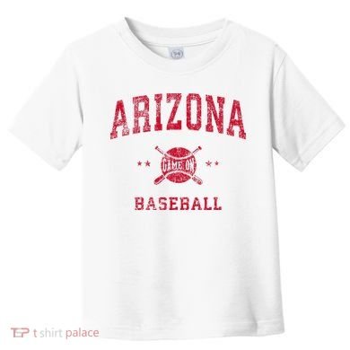 Arizona Vintage Baseball Throwback Toddler T-Shirt