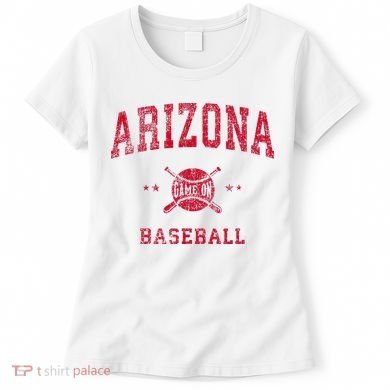 Arizona Vintage Baseball Throwback Women's T-Shirt