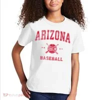 Arizona Vintage Baseball Throwback Kids T-Shirt thumb 2
