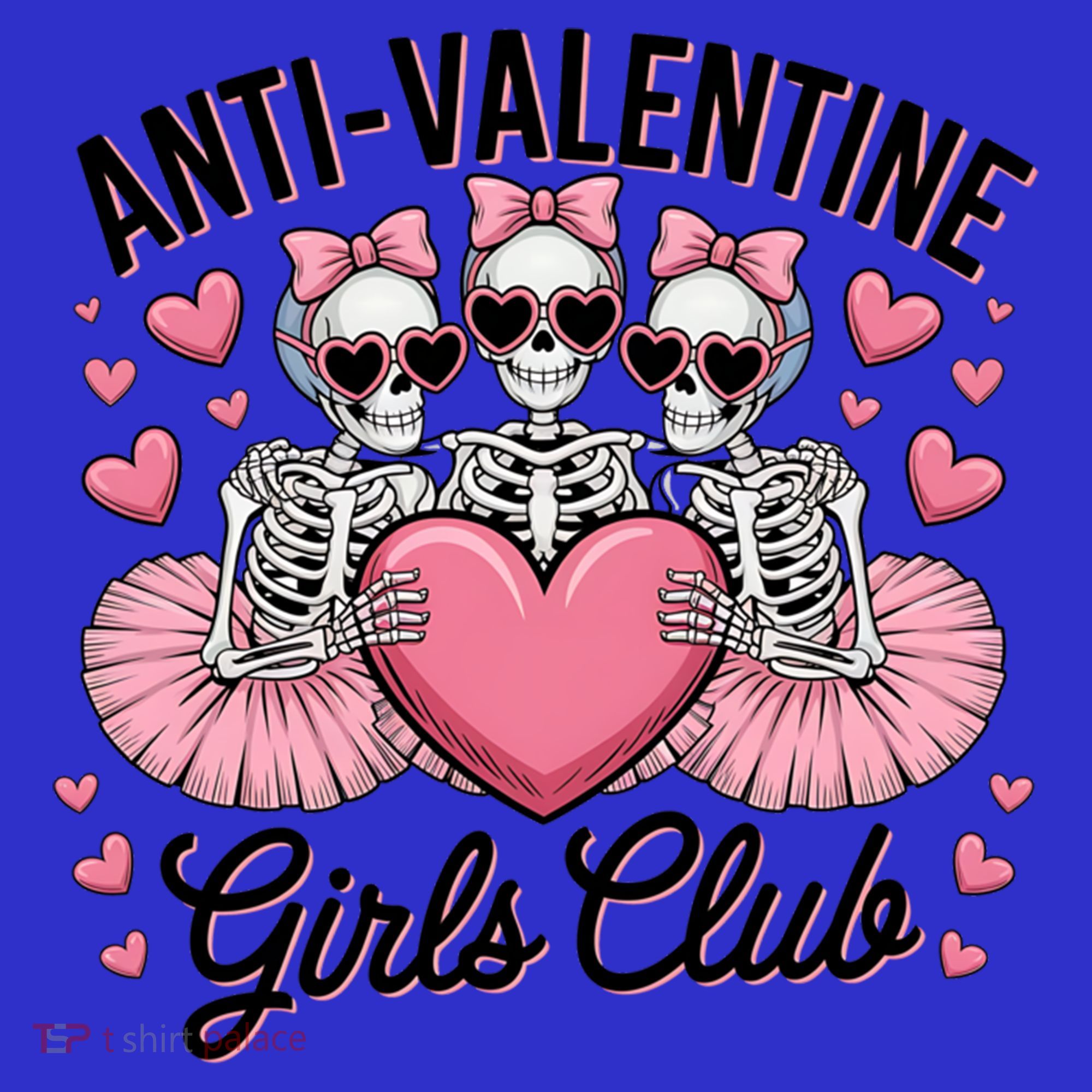 Anti Valentine Club Skeleton Funny Valentines Day Funny Gift Hoodie